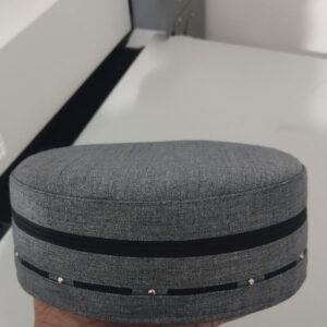 Minhaj Koofi Cap Grey Black