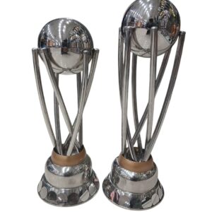 Alternative view of Crystal Metal Ball Trophy Set