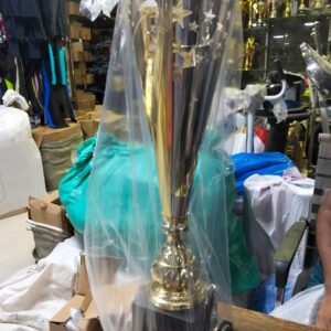 Alternative view of Imported China Metal Trophy Set For Cricket Sports