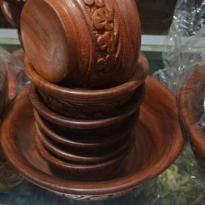 wooden Bowl Set