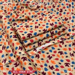 Orang Allover 3 Piece Suit