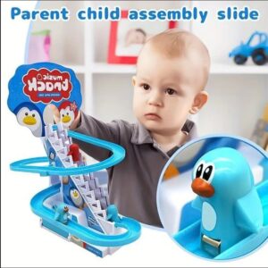 Musical Penguins Slide Toy For Kids