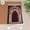 3D Floral Prayer Rug (Jaynamaz)