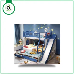 Double Bed With Slide