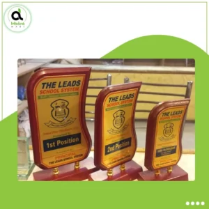 Shields & Awards in Golden Plate