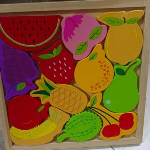 Puzzle Toy Creative Kids Wooden Jigsaw Game Early Educational Toy