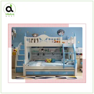 Kids wooden Double Bunk Bed