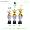 Silver and golden Star Trophy