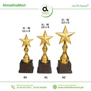 Golden Star Cup Trophy set