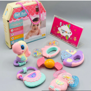 6pcs Multi Color Rattle Set - TZP1