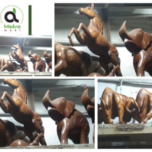 One Piece Horse / Elephant Masterpiece in Sheesham Wood
