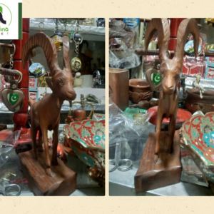 Markhor in Sheesham Wood