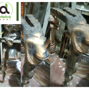 Wood Stick for Walk made of Tiger Face / Elephant