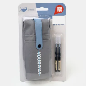 PENCIL POUCH WITH 2PENS FOR KIDS