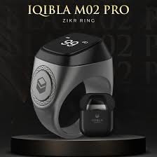 Iqibla Pro Zikr Ring (15Days Long Battery life)