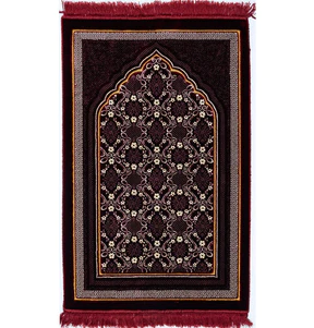 Lux Plush Velevt Prayer Rug