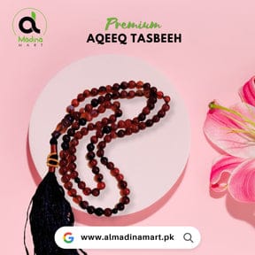 Real Aqeeq Stone Tasbih