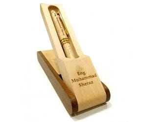 Wooden Pen Holder