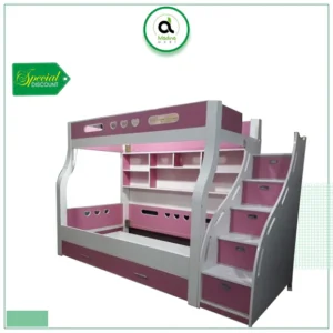 Pink Bunker Bed