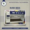 White & Blue Theme kids Bunker Bed