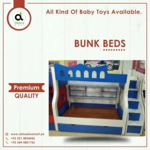 Wooden Kids Bunker Bed