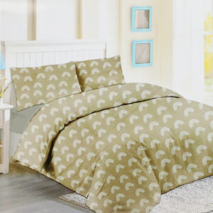 Cotton King Size Bedsheet - Grey