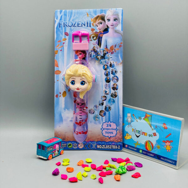 Frozen Elsa Face Watch Projector