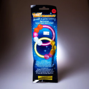 Glow Stick Bead Bracelet