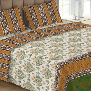 Printed Double Bed Sheet - YD-8
