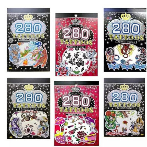Tattoo Book For Kids ( Assortment )