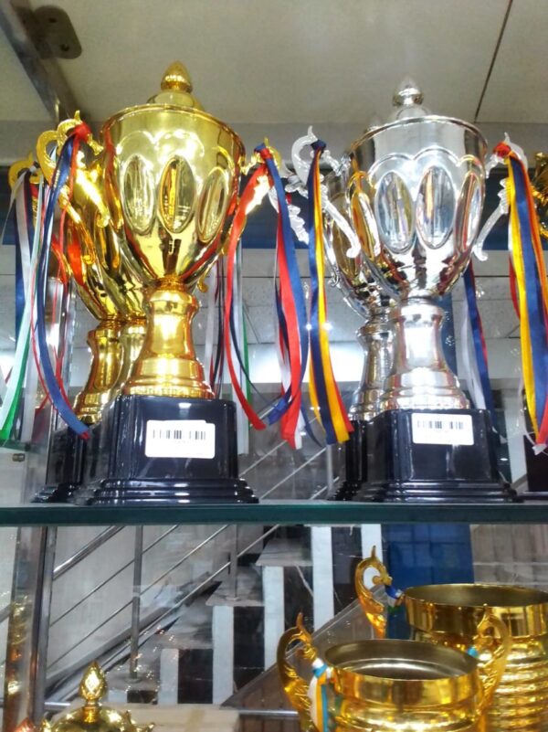 Trophy silver & Golden