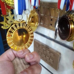 Golden New Medal Design