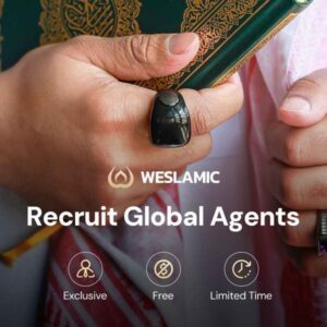 Zikr Ring Smart Tasbeeh Counter 丨Weslamic iTasbih Ring - Salam