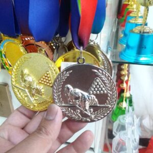 Tennis Ball Design Medal