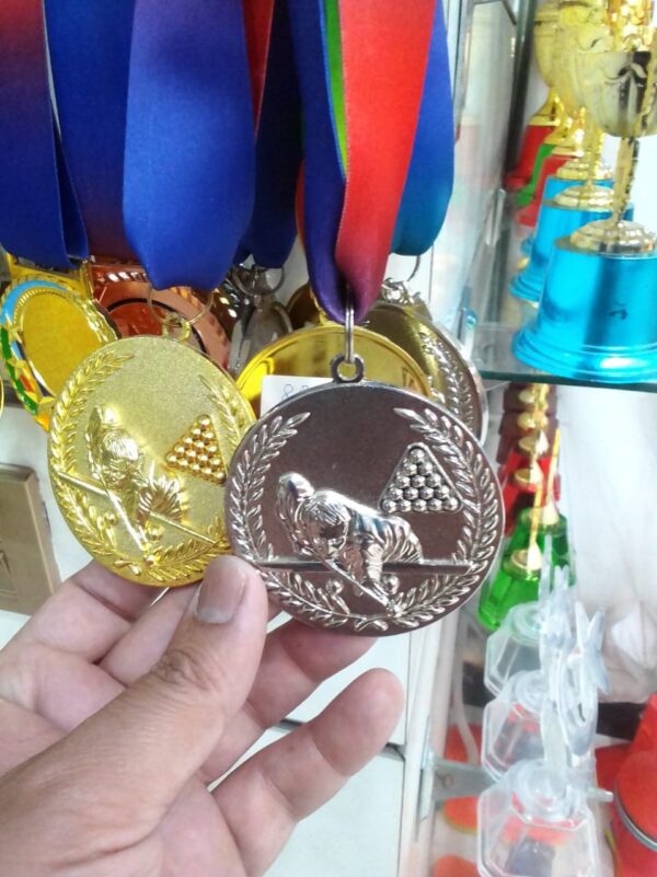 Tennis Ball Design Medal