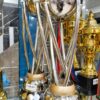 Ball shape Metal Sports Trophy
