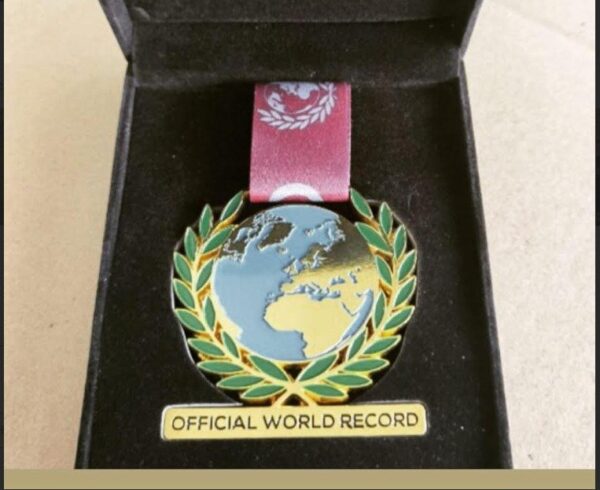 Earth Design Metal Medal
