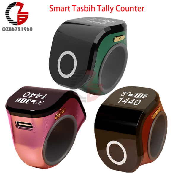 S10 Counter Ring Intelligent Sport Prayer Counter HD Display Long Endurance Waterproof Smart Ring Tasbih Tally for Muslim - Image 4
