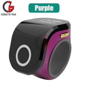 Alternative view of S10 Counter Ring Intelligent Sport Prayer Counter HD Display Long Endurance Waterproof Smart Ring Tasbih Tally for Muslim