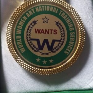 Round Metal Medal with Sticker , Ribbon Printing
