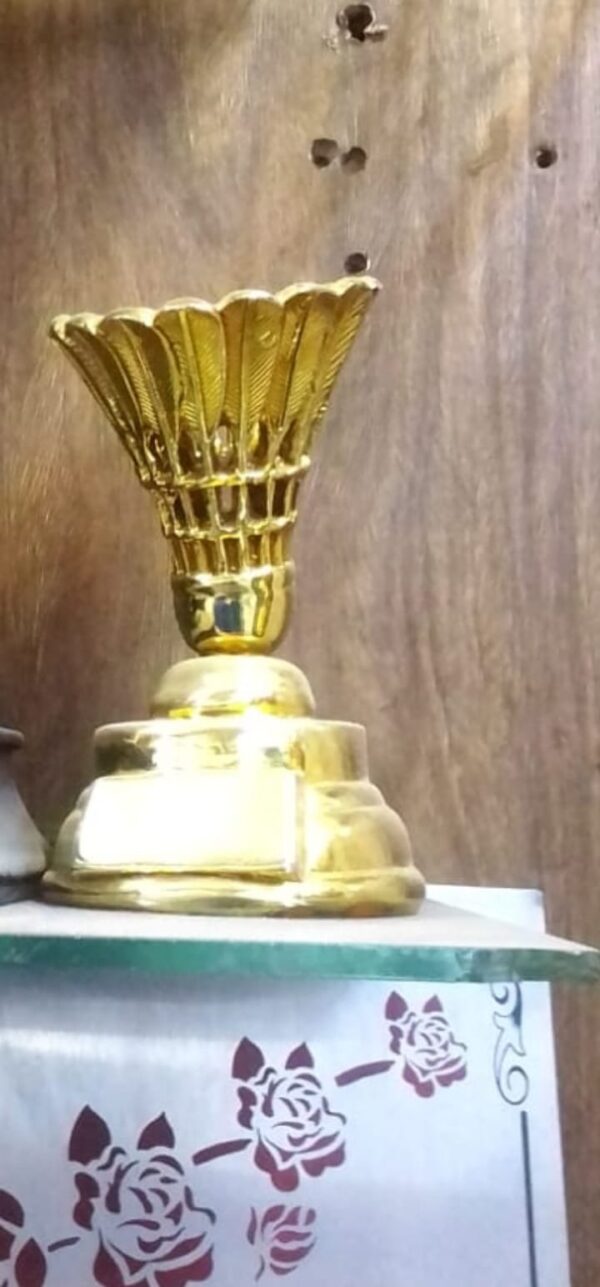 Badminton Trophy Metal - Image 2