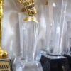 Badminton Trophy Metal
