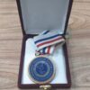 Brass Medal For Best Performance Golden with Printing