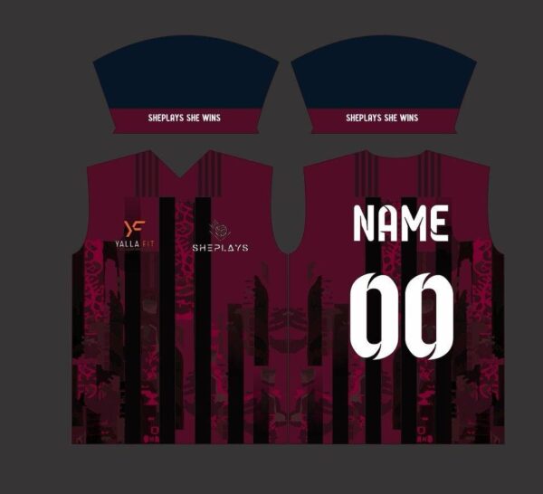 Maroon Sports T-shirt