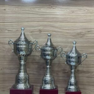 Winner Cup Metal Trophies Set