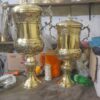 Sports Tournament Metal Trophy Set
