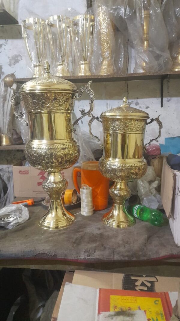 Sports Tournament Metal Trophy Set