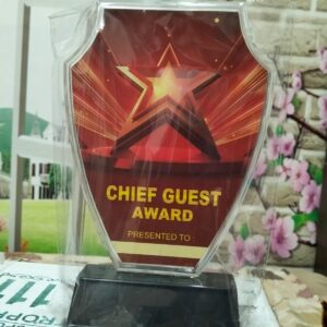 Alternative view of Chief Guest Plastic Shield