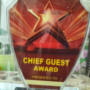 Chief Guest Plastic Shield