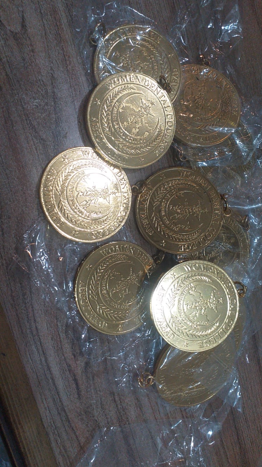 Gold Plated Medals Polish
